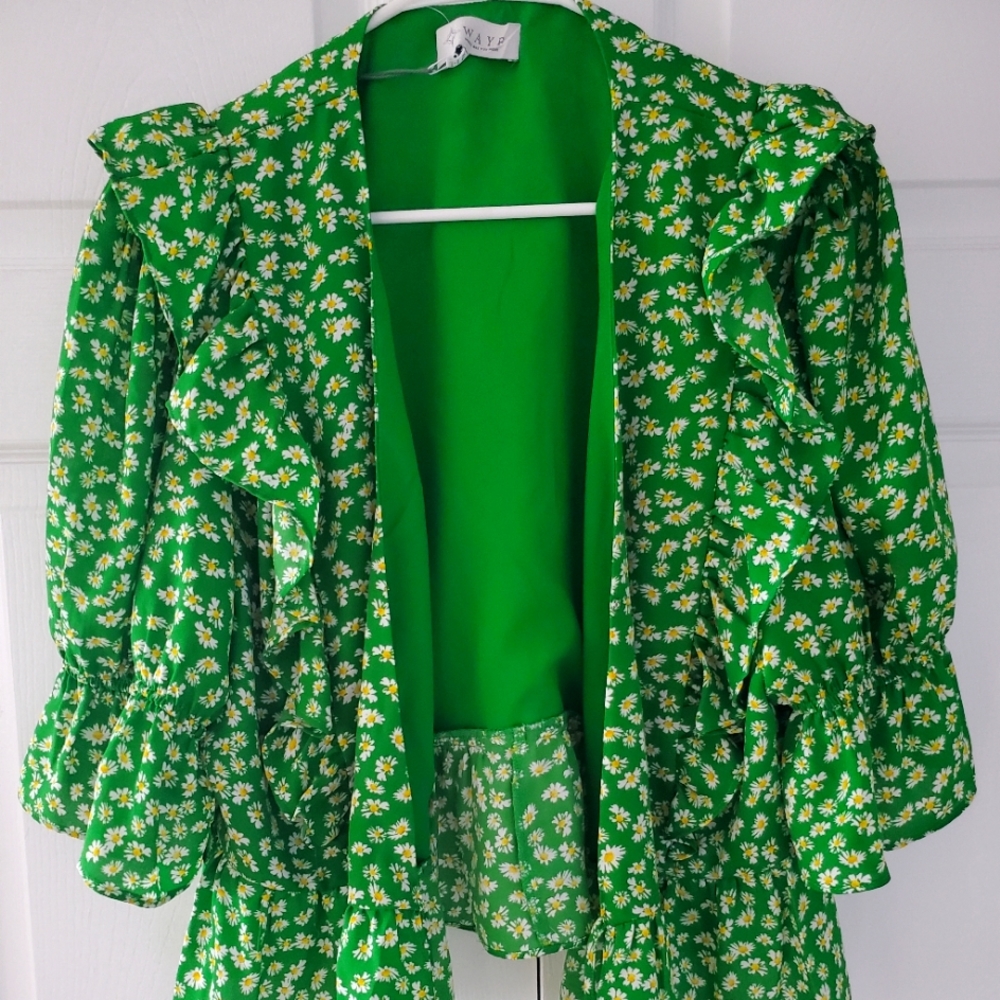 WAYF wrap Blouse